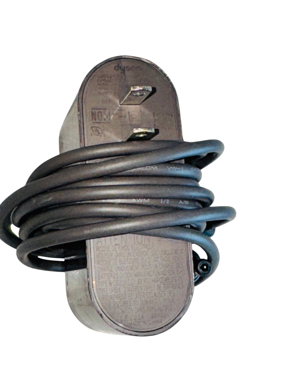 Dyson VACUUM Wall Plug Adaptor OEM Charger Power Cord AUTHENTIC